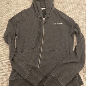 Spiritual gangster trust the universe zip up